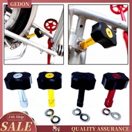 [Gedon] Folding Seat Pipe Stopper Alloy Bike Parking Tray Seat Tube Block for Bikes, 45x30x20mm