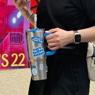 Stan&Co 不鏽鋼吸管保溫杯900ml 保冷杯 大容量隨手杯 環保杯