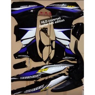 COVERSET dan sticker HLD LAGENDA 110, 110Z, 110ZR JUPITER MX BLACK