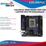 COLORFUL H610I SMART WIFI V20 LGA1700 Mini-ITX Motherboard