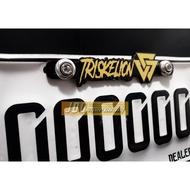 TAU GAMMA PHI Plate badge Motorcycle Plate Number