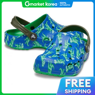 Crocs(ครอคส์) | รองเทาแตะเดกแบบสวม Crocs Kids Baya Printed Clog รน 207657-4LB
