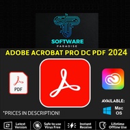 Adobe Acrobat PRO PDF || Creative Cloud All Apps photoshop illustrator Life Time Windows MAC/PC 2024