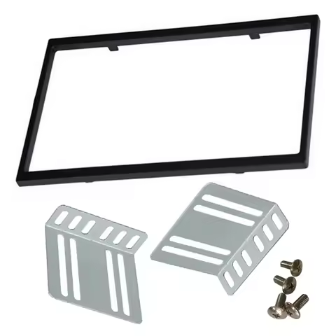 7010G In-Dash Panel Double Din Car Radio Fascia 15.518.70.5cm Car Radio Installation Trim 8702 7018B