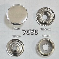 Iron Snap Button 7050/201 @5 gross 15mm/1.5cm Snap Button/Snap/Iron Snap/Knop