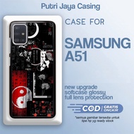 Case latest samsung a51 aesthetic art 2 cartoon art streetwear cool cute boy casing luxury girl'shp 