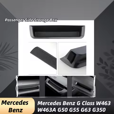 For Mercedes Benz G Class W463 W463A Wagon G500 G55 G63 LHD Car Copilot Seat Storage Box Tray Case O