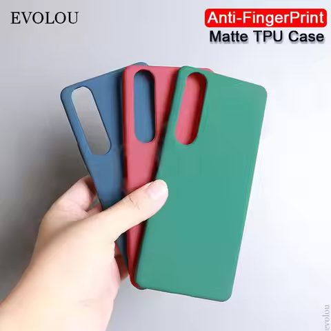 Ultra Thin Sandstone Matte Soft Case for Sony Xperia 5 1 10 IV 1 5 10 III II 10 8 L4 L3 XZ4 XZ3 XZ1 