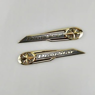 3D Chrome Fuel Tank Emblem Badge Sticker Decal ABS Drag Star Logo For Yamaha XVS250 XVS 250 400 650 