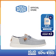 HEYDUDE รองเท้าลำลองผู้ชาย WALLY FUNK NU PREP รุ่น 43126-4US - PRINCESS BLUE/WOOD ASH