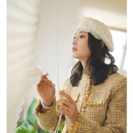 Moonsee 法式小香風女春秋新款氣質流蘇毛邊寬松上衣西裝外套