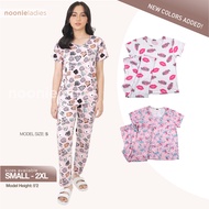 Noonie - Ladies Terno (S-2XL) - Sleepwear for Women - Tshirt and Pajama Set - Quality Pambahay Plus Size