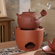 Scalding Pot Red Clay-Proof Teapot Clay Pot Chaoshan Pot Chuangchaoshan Jumping Kung Fu Tea Clay Pot