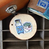 Luggage Ride Vinyl Sticker