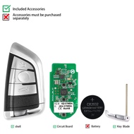 Autel Car Universal Smart Key Programmable Fob Key Work with KM100/ IM508/ IM608, IKEYBW004AL/ CL004