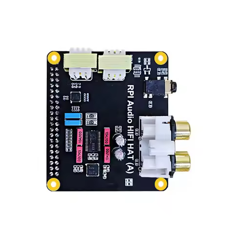 For Raspberry Pi5 HIFI Audio HAT PCM5122 I2S DAC Sound Card For Raspberry Pi 5, Pi 4, Pi 3, And Zero