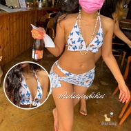 2-Piece Two-Piece Swimsuit 2-Piece Set Fashion Butterfly Print