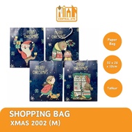 Shopping BAG/PAPER BAG/Christmas PAPER BAG SIZE M 2002A