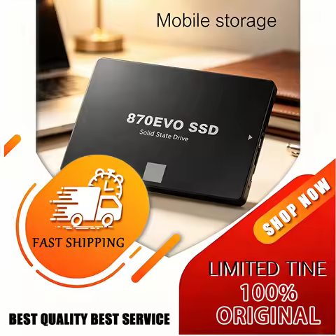 870 EVO SATA III 2.5 Inch Internal SSD 1TB 2TB 4TB High Speed Solid State Drive for Notebook Desktop