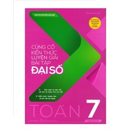 Book to consolidate knowledge and practice solving Algebra and Math exercises for grade 7 (by topic)