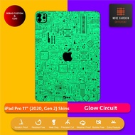 Garskin Skin iPad Pro 11 2020 Gen 2 Glow Circuit Fullbody Backonly/ | Anti-scratch | Case | Vinyl Vi