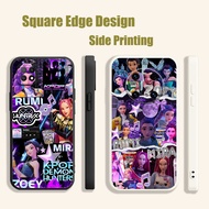 Casing For OPPO Reno6 Reno 7 7z 5K  A16E A16K A94 kpop demon hunters rumi zoey mira Purple aesthetic