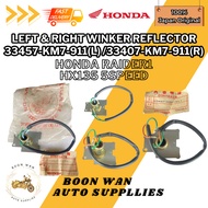 Left and Right Winker Reflector Japan(G) Original Honda Raider1 HX135 5Speed 33457-KM7-911(L), 33407
