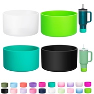 LONPARRY 4-Pack Silicone Boot for Tumbler Boot Stanley Cup Quencher IceFlow Rubber Bottom Sleeve Pro