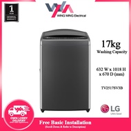 LG 9KG/17KG Top Load Washing Machine Inverter Washer (T2109VS2B/TV2517SV3B) Mesin Basuh Auto/洗衣机