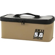 SK11 EVA tool box, beige 5.8L bag, storage SEVA-5.8-BE