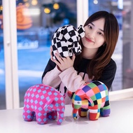 30cm Stuffed Toy Elmer The Elephant Aunt Zelda Cousin  Doll Plush Toy Valentine Birthday Christmas G
