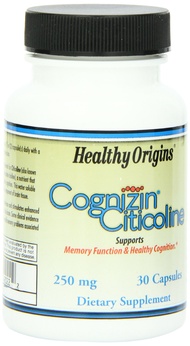 Cognizin (Citicoline), 250 mg - Brain Supplement for Memory with Citicoline CDP Choline - Non-GMO, V