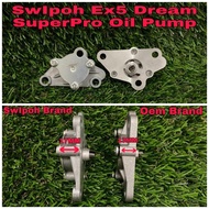 SWIPOH RACING OIL PUMP EX5 DREAM 17MM RACING OIL PAM SW IPOH W100 WAVE 100 OIL PUMP RACING UMA ESPAD