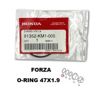 (100% ORIGINAL) FORZA ORING REAR PULLEY 47X1.9 // 91352-KM1-005 // REAR SLEAVE ORING FORZA-300 FORZA