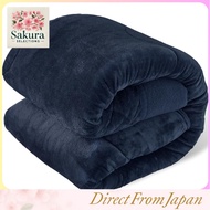 Iris Plaza Duvet Sheep Boa Blanket Three-Layer Structure for Soft Warmth Machine Washable Luxurious 