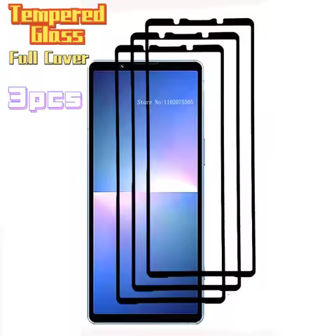 3PCS Screen Glass For SONY Xperia 5V 5IV 5III Front Tempered Protector For Xperia 5II Front Glass Fi