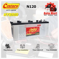 Bateri Kereta / Car Battery - Century Hybrid - Wet - N120