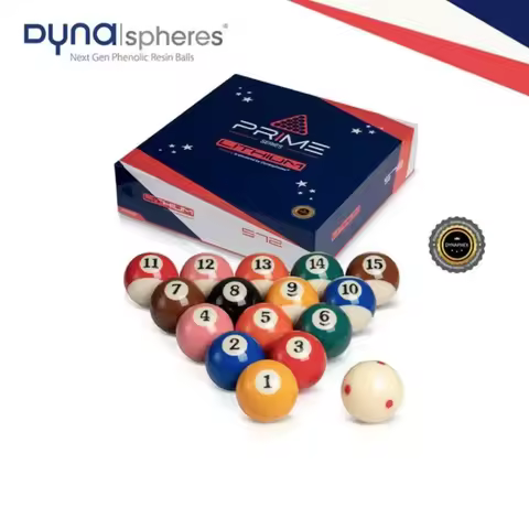 DYNASPHERE Phenolic Resin Billiard Pool Ball Palladium/Rhodium/Titanium/Tungsten/Vanadium/Carbon/Xen