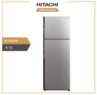 Hitachi ฮิตาชิ ตู้เย็น 2 ประตู 8.1 คิว 230 ลิตร New Stylish Line รุ่น R-H230PD