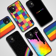 Casing for OPPO R11s Plus R15 R17 R7 R7s R9 pro r7t Case Cover A3 rainbow silicone tpu