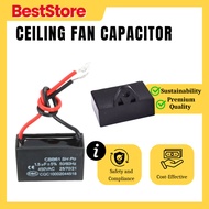 1uf 1.2uf 1.5uf .2uf 2.5uf 3uf Fan Capasitor Motor Capacitor Kapasitor Kipas Compatible with Panason