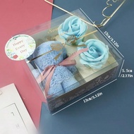 Valentine's Day Gift Set, Towel Bear Soap Rose Gift Box, Valentine's Day, Birthday Gift, Anniversary