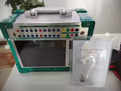 Microcomputer Three Phase Relay Protection Test Set Secondary Current Injection Tester Three Phase R