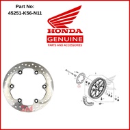 SM Front Disc Plate Sunstar ( 45251-K56-N11 ) RS150 V1 V2 , Rsx150 💯 Honda Original Ready Stock