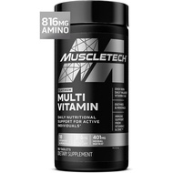 MuscleTech Platinum Multivitamins for Men & Women - Multi-Vitamin Supplement for Immune Support - 18
