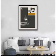WALL DECORATION SIGN POSTER COVER ALBUM BOB DYLAN - CUSTOM STICKERS