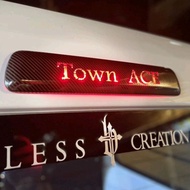 TOWN ACE Van Third Brake Lampshade|Stainless Steel|Auto Department Store|Patch|Decoration|TOWN Acces