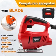 REAIM Jigsaw 400W - Gergaji Listrik Potong Cepat & Presisi untuk Kayu dan Logam