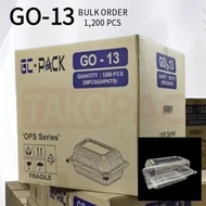 GO-13 OPS Bakery Packing Tray with Lock[BULK 1,200pcs]Bakery - /OPS-C13 BENXON/TP-17L