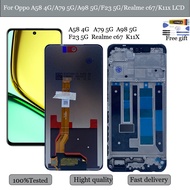 For OPPO A79 5G OPPO A98 5G A58 4G F23 5G OPPO K11X Realme C67 LCD Touch Screen